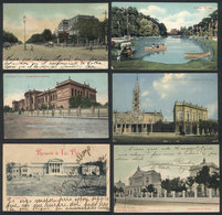 284 ARGENTINA: LA PLATA: 6 Old Postcards With Good Views Of The City, Fine To VF Quality, - Argentinië