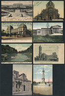 287 ARGENTINA: LA PLATA: 8 Old Postcards With Good Views Of The City, Fine To VF Quality, - Argentinien