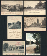 288 ARGENTINA: LA PLATA: 6 Old Postcards With Good Views Of The City, Fine To VF Quality, - Argentine