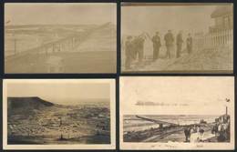 303 ARGENTINA: COMODORO RIVADAVIA (Chubut): Oil/petroleum, 4 Rare Postcards Showing Field - Argentine