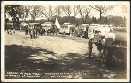 314 ARGENTINA: HILLS OF CORDOBA: Children's Summer Retreat, The Arrival (line Of Buses!), - Argentine