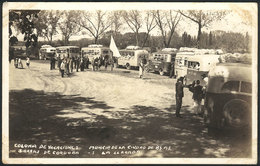 314 ARGENTINA: HILLS OF CORDOBA: Children's Summer Retreat, The Arrival (line Of Buses!), - Argentinien