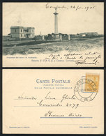 323 ARGENTINA: CORRIENTES: Railway Station And Column, Ed. Gersbach, Sent To Buenos Aires - Argentinien
