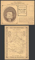 331 ARGENTINA: GUALEGUAYCHÚ: Map Of The Area, Ed. Colombatti, Circa 1933, VF Quality - Argentina