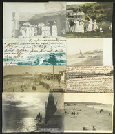 345 ARGENTINA: MAR DEL PLATA: 8 Old PCs With Varied Views, Interesting - Argentinien