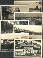 376 ARGENTINA: RIO CUARTO: 6 Old Postcards, Nice Views, + 1 Card Of Mina Clavero, VF Qual - Argentine