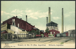 383 ARGENTINA: ROSARIO: Argentina Sugar Refinery, Unused PC, VF Quality - Argentine