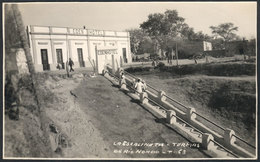 401 ARGENTINA: TERMAS DE RÍO HONDO: The Stairs, Eden Hotel, Beautiful Real Photo PC, Circ - Argentine