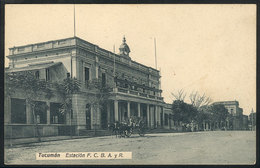 418 ARGENTINA: TUCUMAN: Railway Station, Ed. Prebisch, VF Quality - Argentine