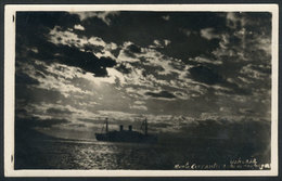 423 ARGENTINA: Ship "Monte Cervantes" Before Wrecking Near Ushuaia, 1930, VF Quality - Argentine