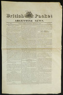 483 ARGENTINA: Newspaper "British Packet And Argentine News" Of Buenos Aires, 11 January - Autres & Non Classés