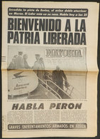 497 ARGENTINA: Newspaper "La Mayoría" Of Buenos Aires, 21 June 1973, Edition Of 20 Pages, - Sonstige & Ohne Zuordnung