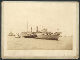 508 ARGENTINA: Steamer "Lolo", Circa 1890, Very Nice Photograph Glued To Card, VF - Sonstige & Ohne Zuordnung