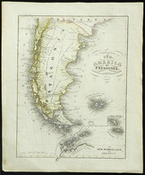 538 ARGENTINA: German Map Of Patagonia, By Major Radefeld In 1851, Very Fine Quality - Autres & Non Classés