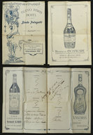 544 ARGENTINA: Dinner Menu Of The "Nuevo Paris Hotel" In Jujuy, August 1920, With Adverti - Sonstige & Ohne Zuordnung