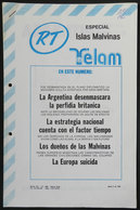 566 ARGENTINA: TELAM: News Reports Nº153 And 155, And Special Report For Falkland Islands - Autres & Non Classés