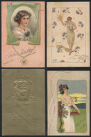 567 ARGENTINA: PHYSICIANS: 4 PCs Of 1905 With Autographs Of: M. Agote, Osvaldo Piñero, Z - Other & Unclassified