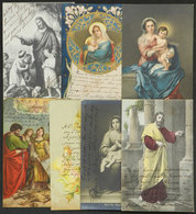 568 ARGENTINA: 7 Postcards With Autographs Of Priests And Other Persons Of The Religious - Autres & Non Classés
