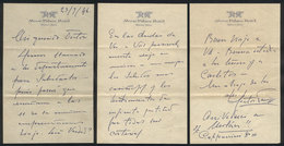 598 ARGENTINA: PANIZZA Hector: Composer And Conductor, Manuscript Letter Written In 1946 - Autres & Non Classés