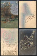 630 ARGENTINA: More Than 150 Postcards With Autographs Of Politicians, Writers, Layers, P - Other & Unclassified