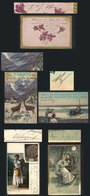 633 ARGENTINA: 5 Postcards With Autographs Of Various Famous Persons (politicians, Physic - Other & Unclassified