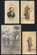 642 ARGENTINA: 4 Old Photographs, Various Photographers, For Example Bertrand & Cia. (Ros - Autres & Non Classés