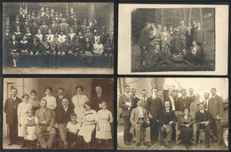 653 AUSTRIA: 4 Old Real Photo PCs Of Austrian Family That Emigrated To Argentina, Surname - Autres & Non Classés