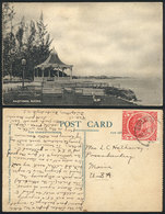 666 BARBADOS: View Of Hastings Rocks And Music Kiosk, Used, VF Quality! - Barbades
