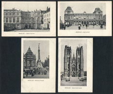 675 BELGIUM: BRUXELLES: 12 Old Postcards, Many Unused, Very Fine General Quality, Nice Vi - Other & Unclassified