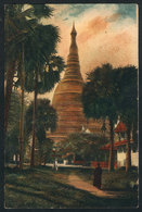 694 BURMA: Pagoda Of Toungoo, Unused, Edited By The Institute Of Foreign Missions Of Mila - Myanmar (Burma)