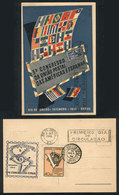 708 BRAZIL: UPAE 5th Congress, Rio De Janeiro - September 1946, With Stamp And First Day - Other & Unclassified