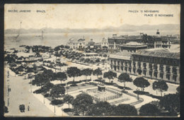 713 BRAZIL: RIO DE JANEIRO: 15 Novembre Square, Fot. Valerio, Used In 1912, VF Quality - Andere & Zonder Classificatie