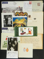 739 BULGARIA: Lot Of 14 Photos, Postcards, Cards Etc. Sent By The Bulgarian Royalty Betwe - Other & Unclassified