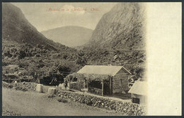 746 CHILE: Inn At The Andes Mountains, Ed.Eggers, Circa 1905, VF Quality - Chile