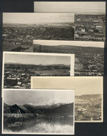 758 CHILE: PUNTA ARENAS: 3 Postcards Showing Panoramas, + 2 Of Puerto Montt And 1 Of Lago - Chile