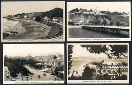 765 CHILE: VIÑA DEL MAR: 13 Old Postcards With Very Good Views, VF General Quality! - Chile