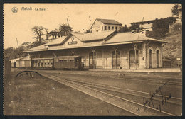 803 BELGIAN CONGO: MATALDI: Railway Station, Ed. Thill, Sent To Buenos Aires In 1926 (sta - Other & Unclassified