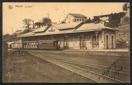 803 BELGIAN CONGO: MATALDI: Railway Station, Ed. Thill, Sent To Buenos Aires In 1926 (sta - Andere & Zonder Classificatie