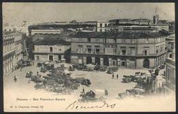 820 CUBA: HAVANA: San Francisco Square, Ed. J.Charavay, Used In 1903, VF! - Cuba