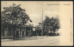 841 ECUADOR: GUAYAQUIL: Capitania Del Puerto, Fot.Velox, Circa 1905, VF! - Ecuador