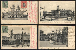 842 ECUADOR: GUAYAQUIL: 4 Cards Used Circa 1905, With Light Staining. - Equateur