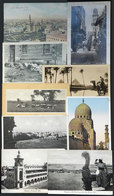 858 EGYPT: Lot Of 9 Old PCs Of Varied Cities , Good Views, Fine To VF Quality, Low Start! - Sonstige & Ohne Zuordnung