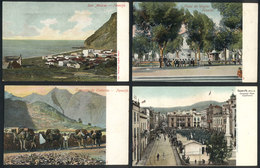 882 SPAIN: TENERIFE: 10  Very Old Unused Postcards, Excellent Views: Plaza De Weyler, San - Other & Unclassified