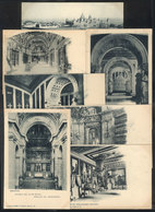 907 SPAIN: ESCORIAL: 7 Old PCs (circa 1900), Edited By Romo Y Füssel (mostly), Unused, Fi - Sonstige & Ohne Zuordnung