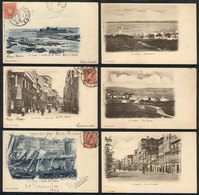 910 SPAIN: LA CORUÑA: 6 Old PCs (circa 1900), Edited By Lino Perez, 3 Unused, VF Quality - Other & Unclassified