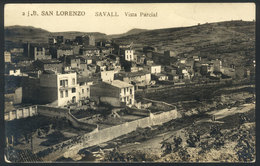 917 SPAIN: SAN LORENZO: Savall, Partial View, Circa 1915, Unused, VF Quality! - Sonstige & Ohne Zuordnung