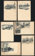 919 SPAIN: SEVILLA: 6 Old PCs (circa 1900), Edited By Romo & Füssel, Unused, Fine To VF Q - Autres & Non Classés
