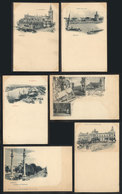 919 SPAIN: SEVILLA: 6 Old PCs (circa 1900), Edited By Romo & Füssel, Unused, Fine To VF Q - Other & Unclassified