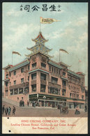 948 UNITED STATES: SAN FRANCISCO: Chinese Bazaar Sing Chong Co. Inc. In California And Gr - Autres & Non Classés