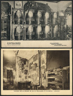 956 FRANCE: PARIS: Cintra Paris And Caveau De La Bolée, Bars, 2 Old Postcards, VF. - Other & Unclassified